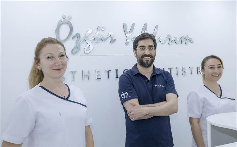 Veneers in Antalya 87 ozgur yildirim aesthetic dentistry staff